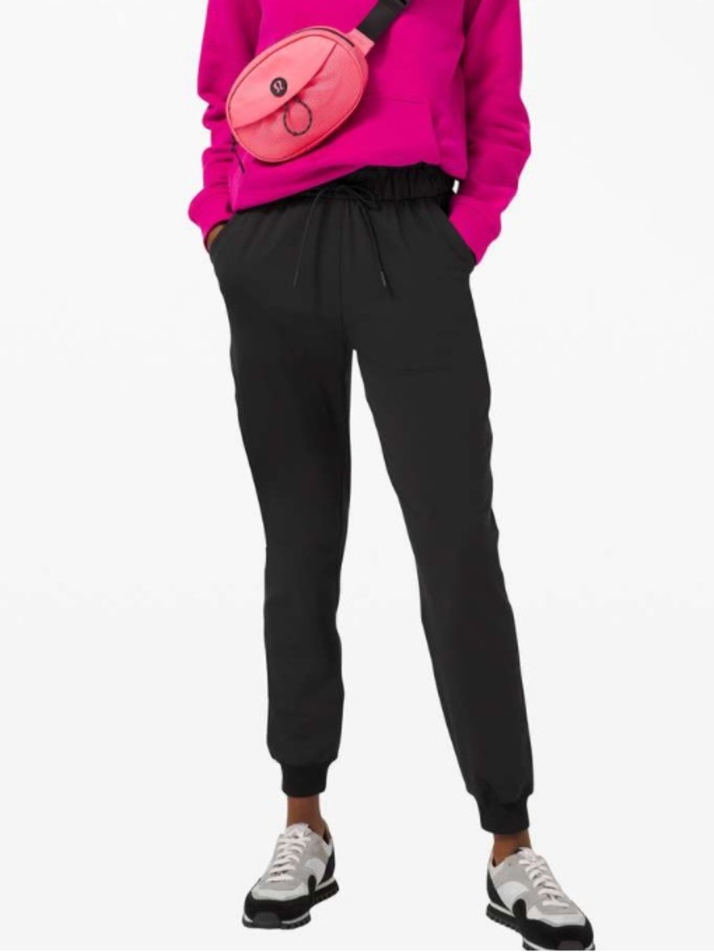 Lululemon Keep Moving Black Joggers